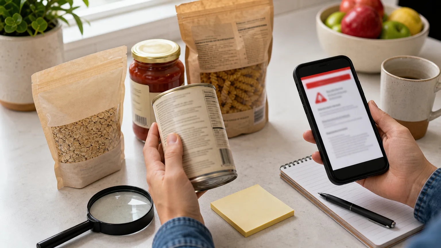 How to Read Food Recall Notices Without Panic